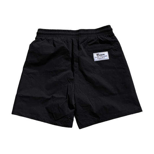 Star Logo Nylon Shorts (Black)