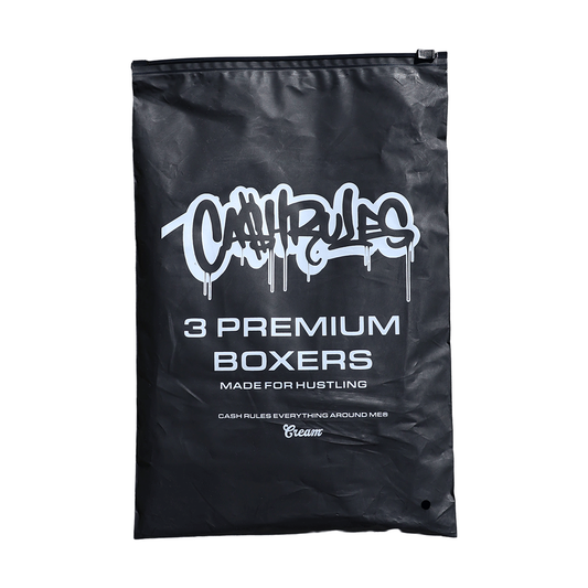 Boxer Briefs (3 Pack)(Black/White)