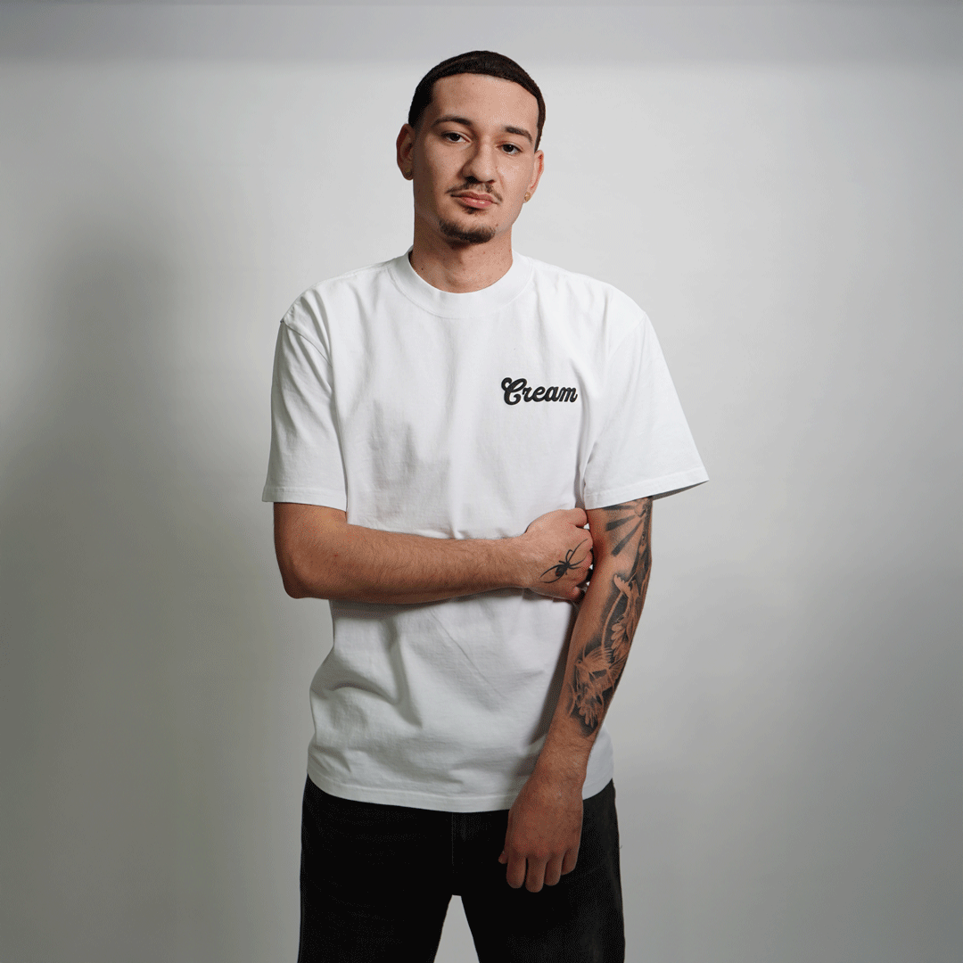 World Series Tee (Faded White)