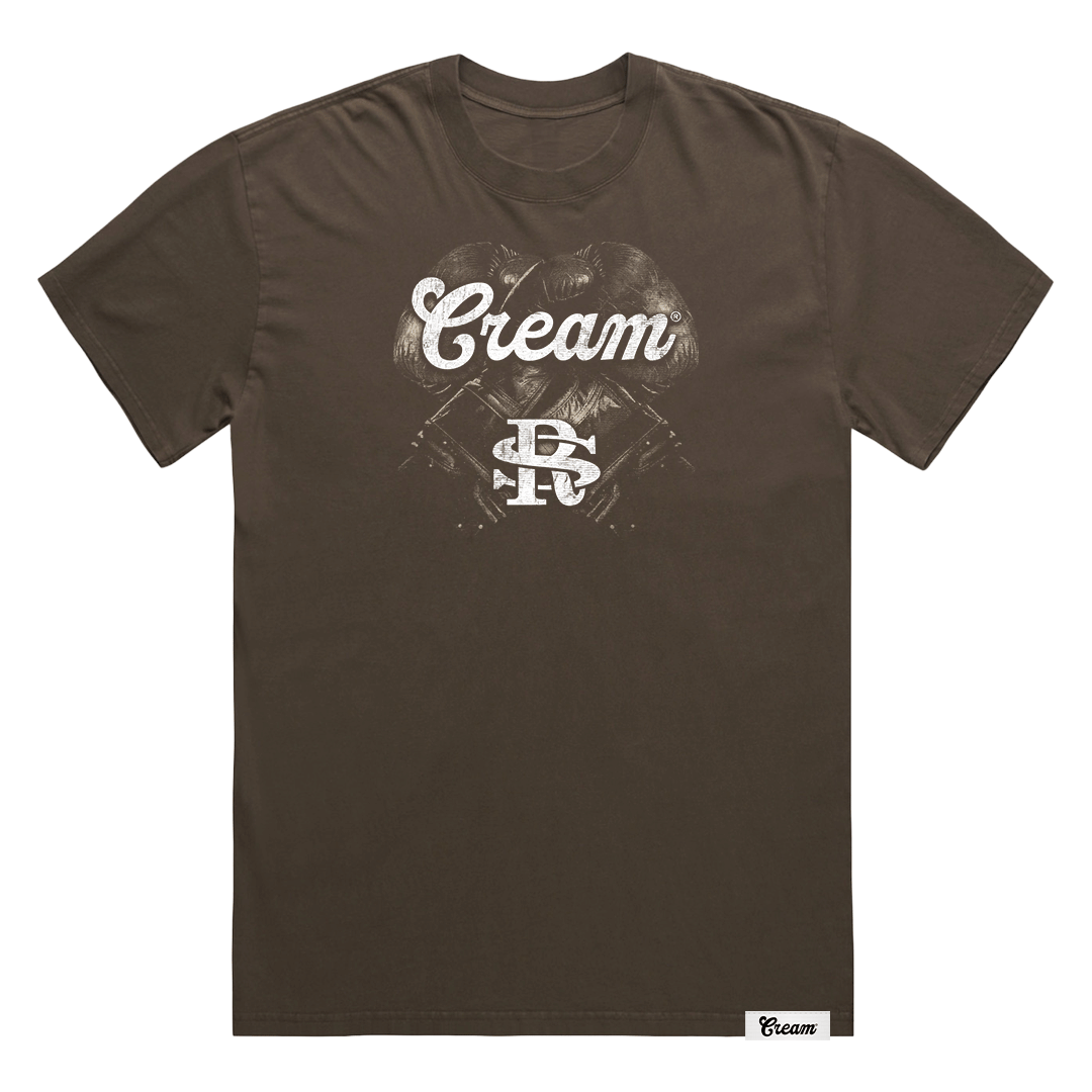 2 Time Tee (Faded Brown)