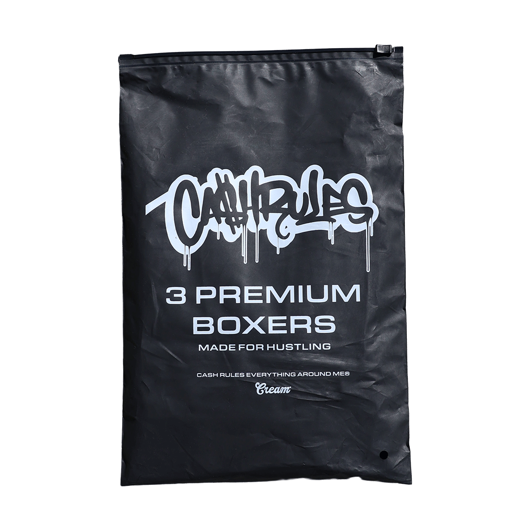 Boxer Briefs (3 Pack)(Black)