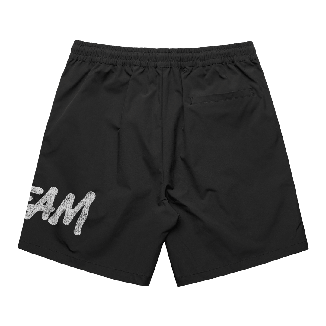 Blue LA Training Shorts (Black)