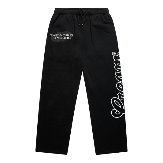 The World Is Yours Cuffless Pants (Black)