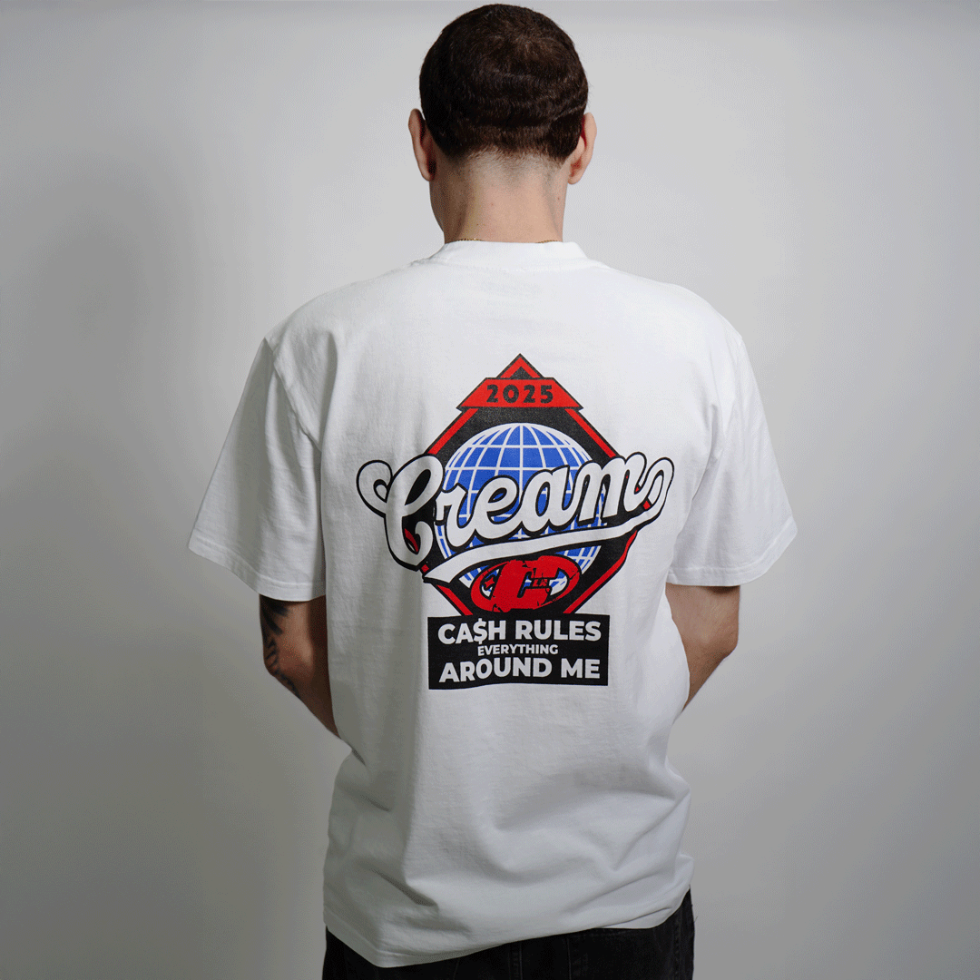 World Series Tee (Faded White)