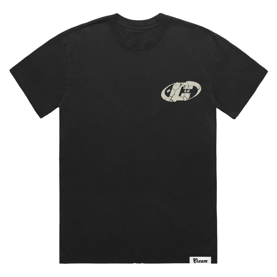 CA$H Rules Tee (Faded Black)