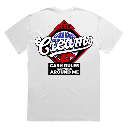 World Series Tee (Faded White)